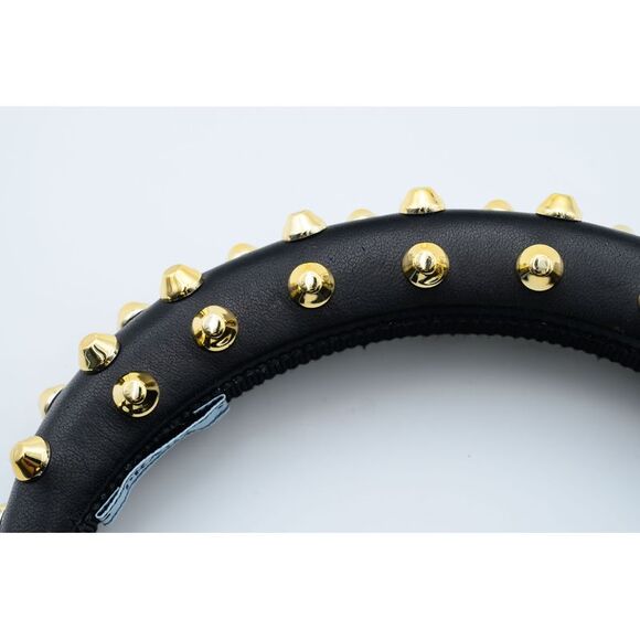 PRADA Studded Leather Headband - Picture 4 of 4